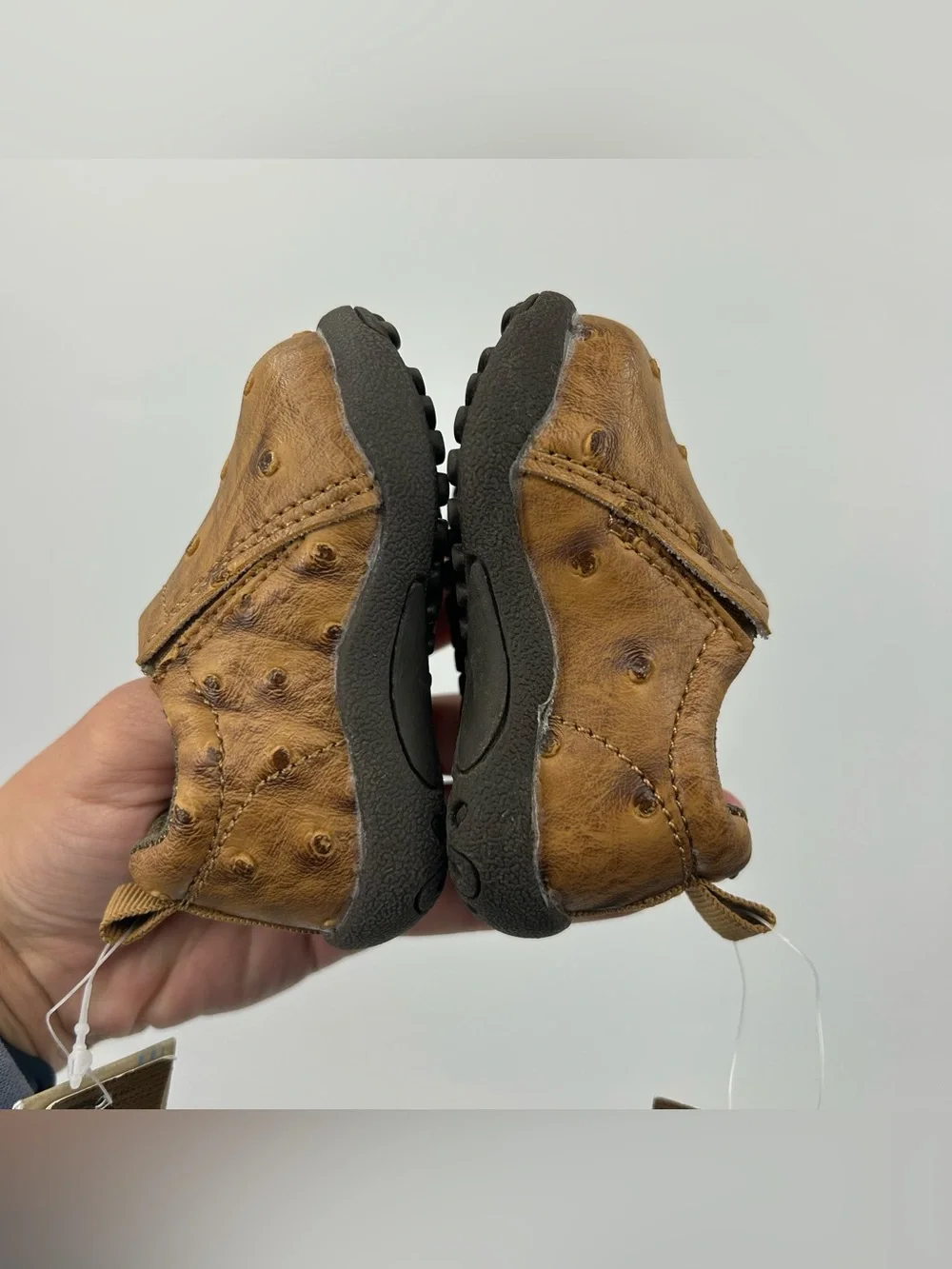 NWT Roper Cotter Infant Brown Slip-On Shoes